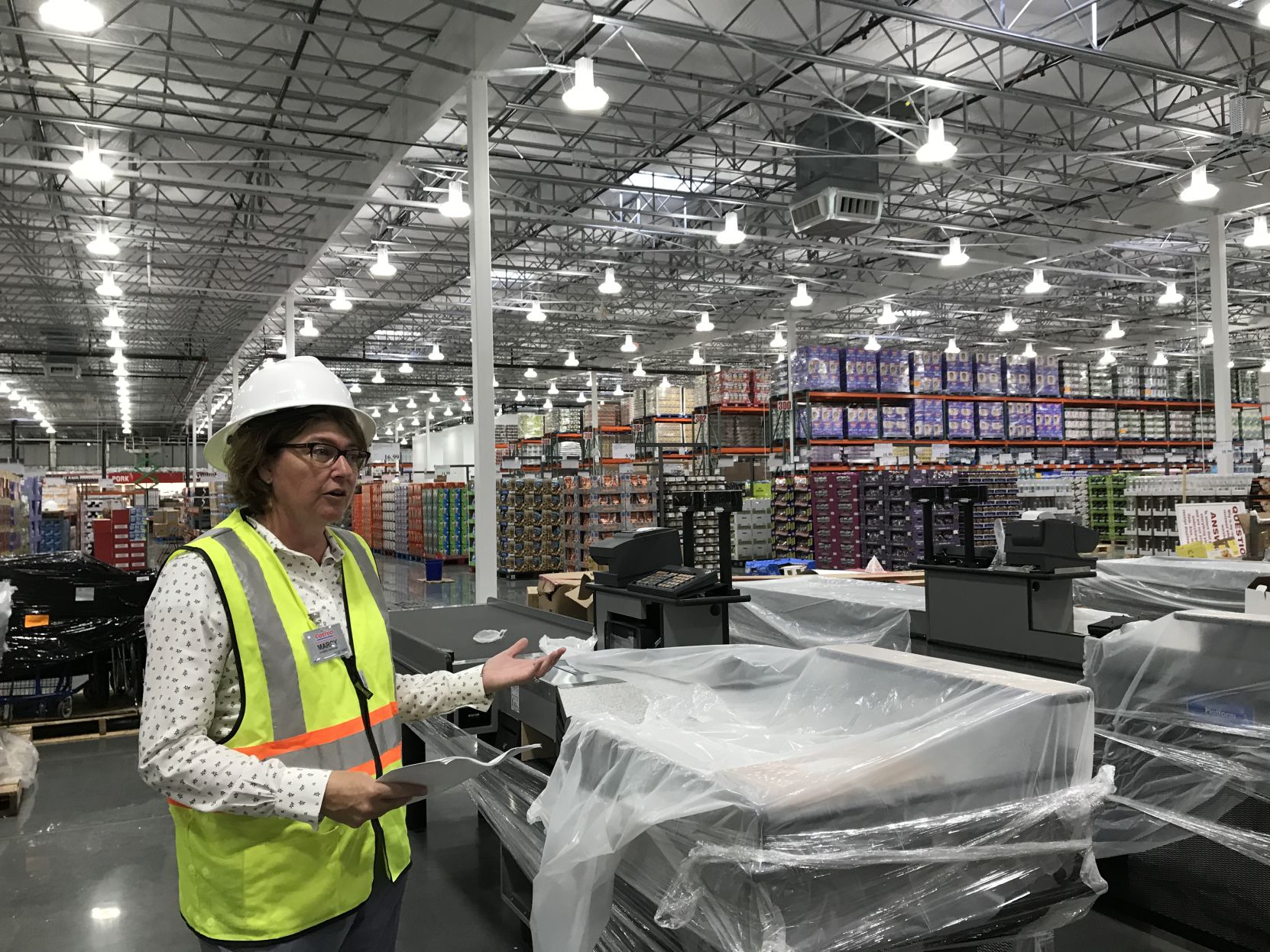 Costco store manager Marcy Redick